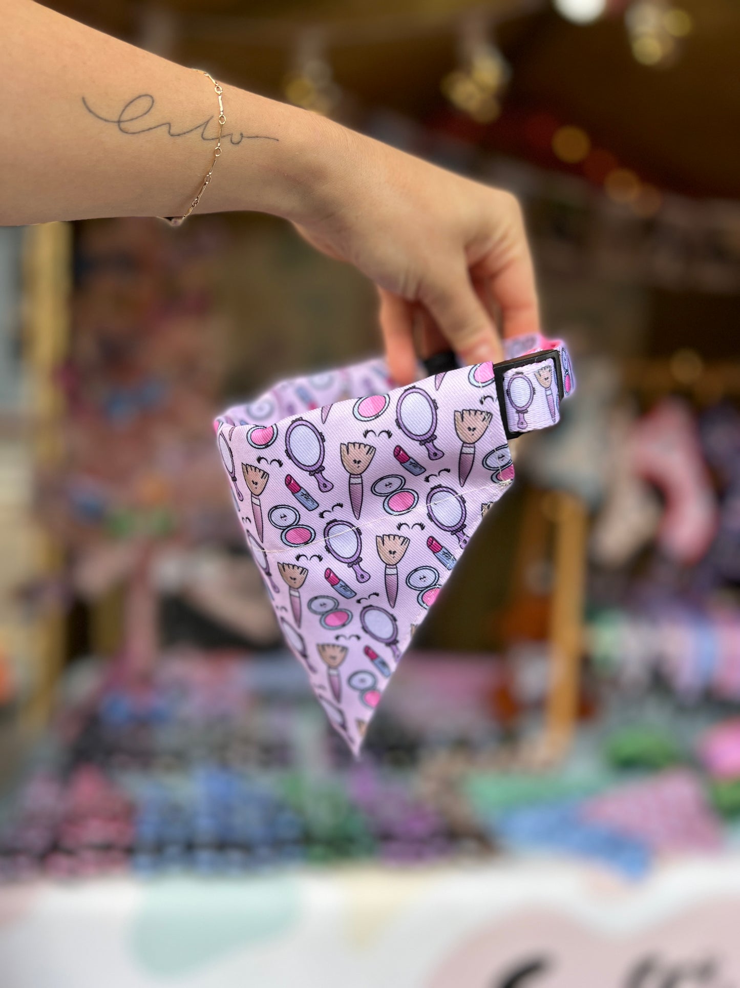 Bandana Loop Through - Pink To Make The Boys Wink