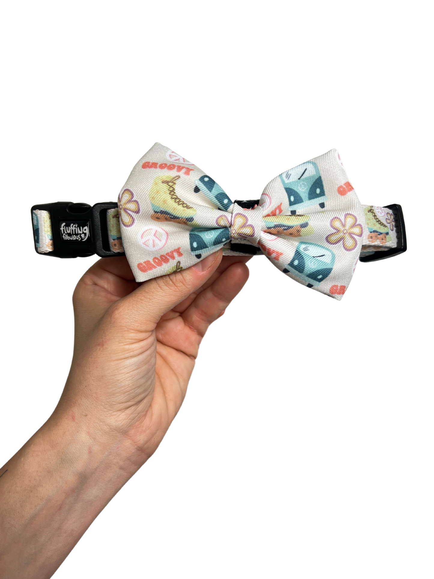 Bow Tie - Love Peace and Pups