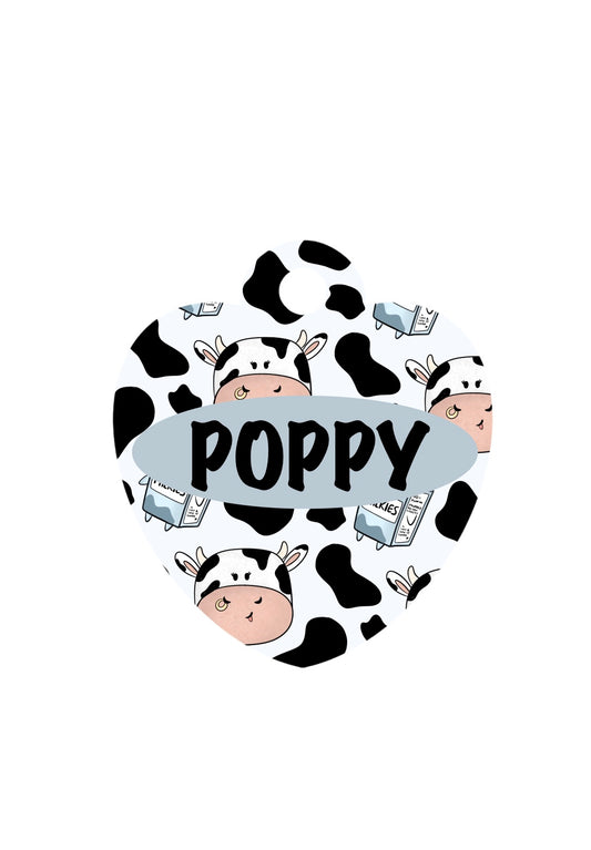 Name Tag- Hashtag MOOOO'd
