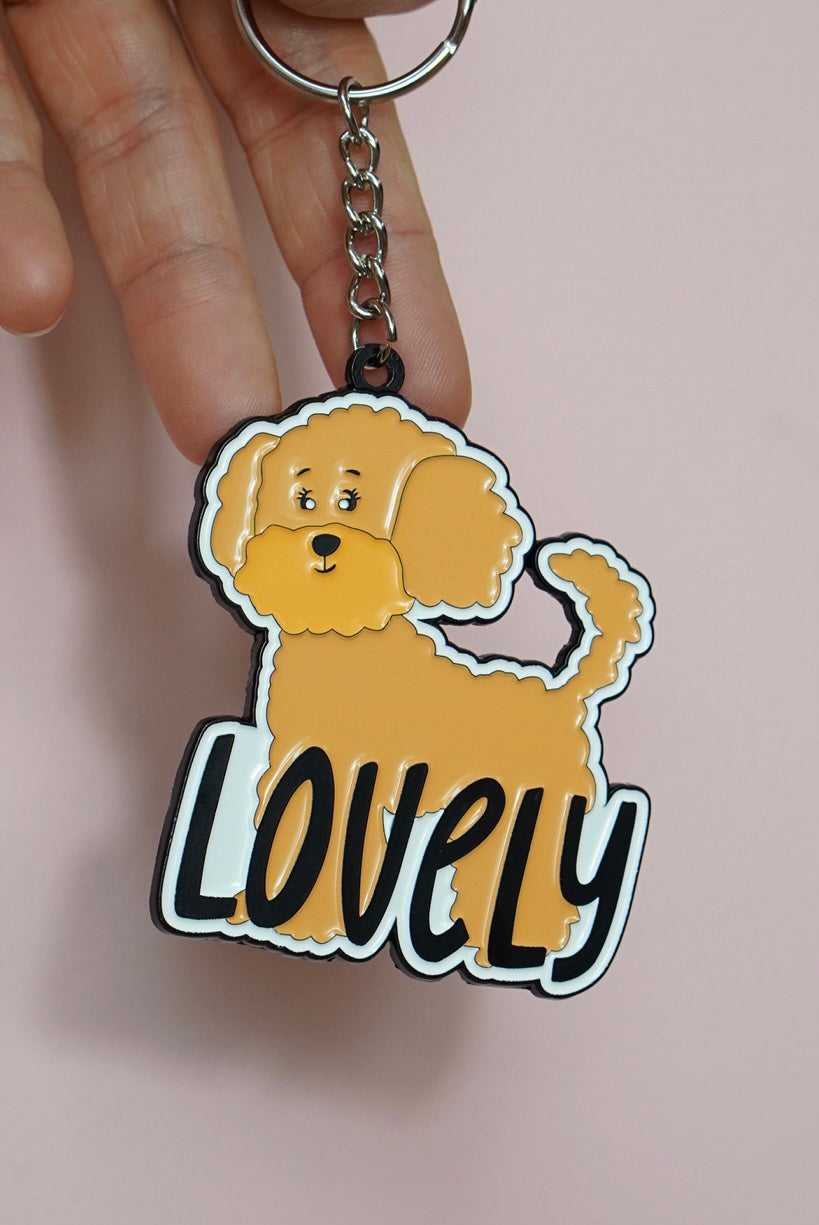 Key Ring - LOVELY – Fluffingfabulous