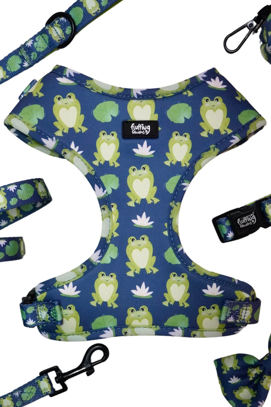 Adjustable Dog Harness - Frogging Fabulous