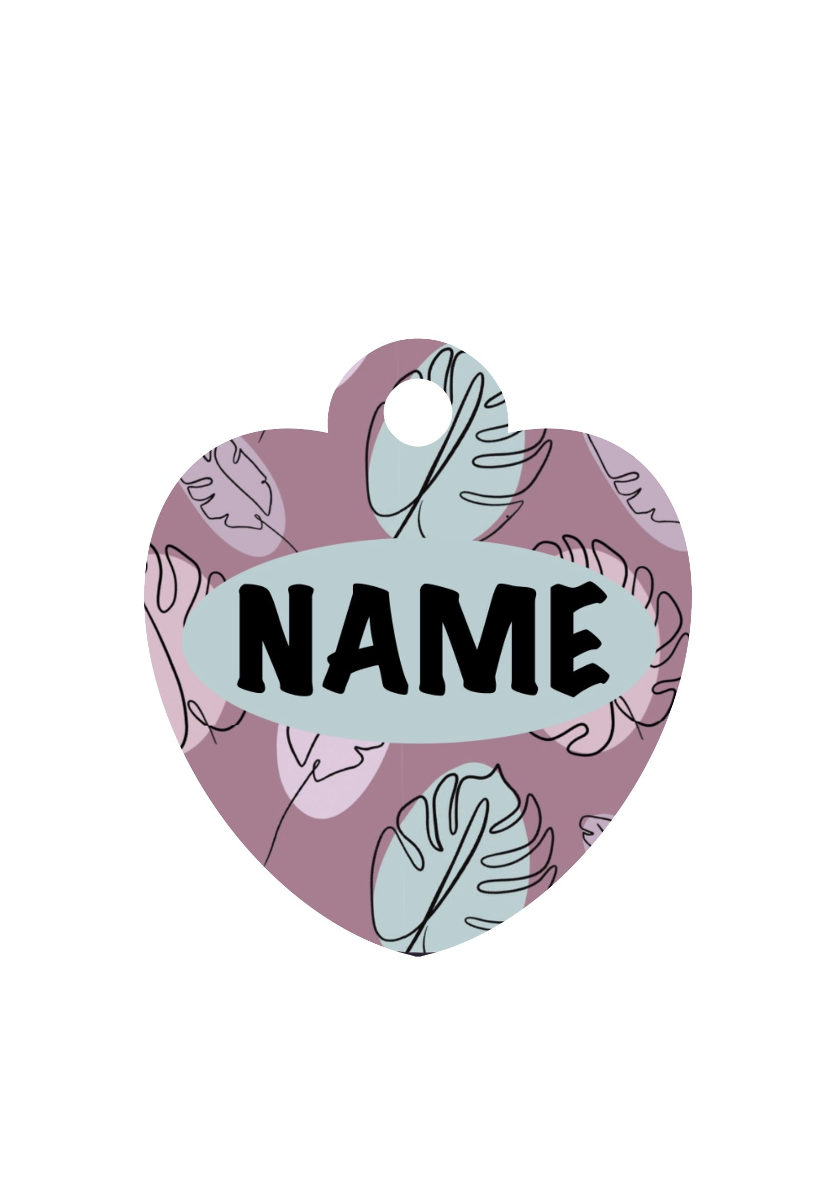 Name Tag - Never Leaf Me – Fluffingfabulous