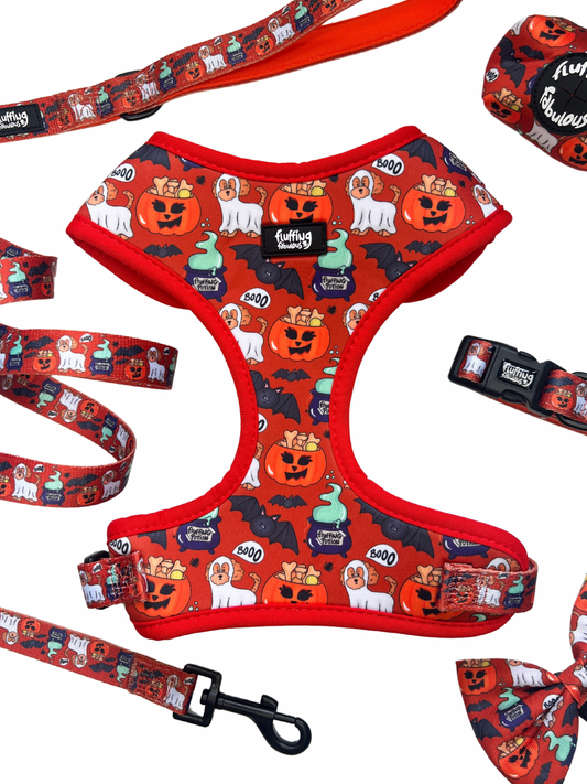 Adjustable Dog Harness - Trick Or Treatos!